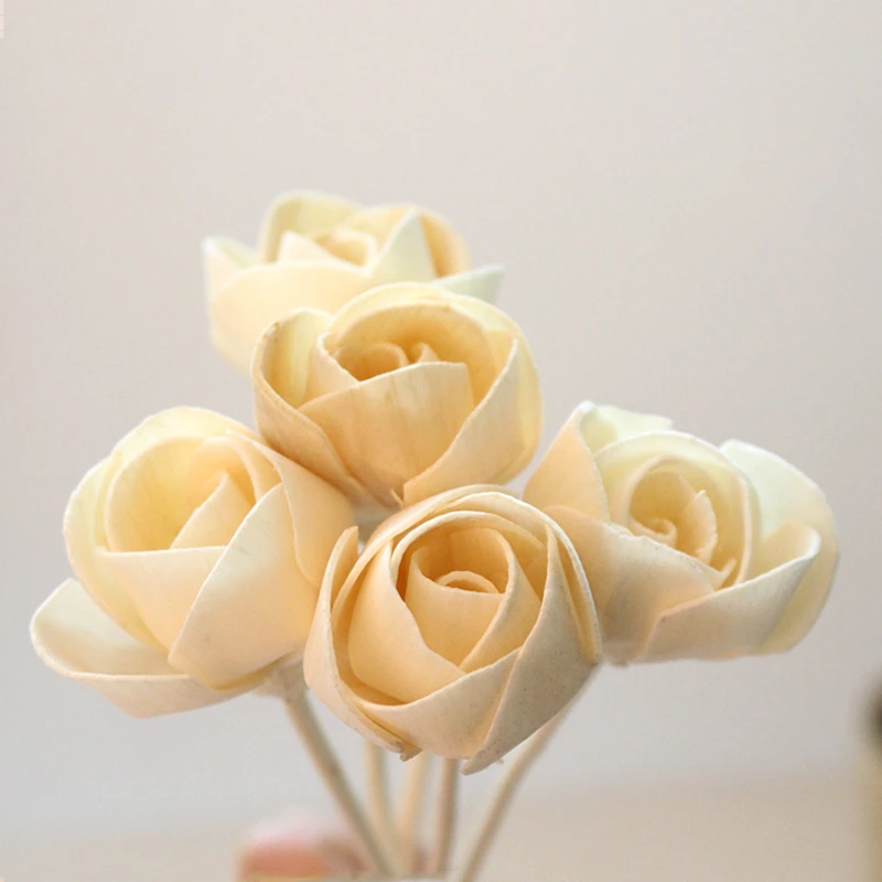 籐の花 10個 天然の香りの染料の香り アロマディフューザー 花柄のスティック Aliexpress