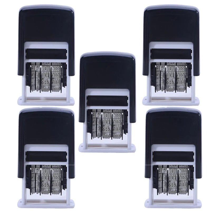 All-in-One Self-Inking Date Stamp for Office and DIY Projects