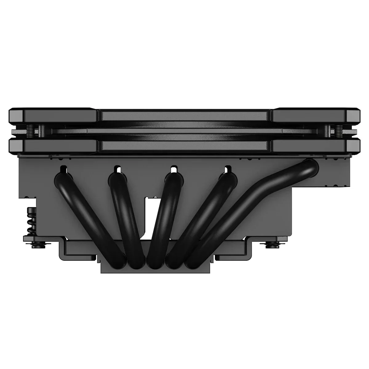 CPU Radiator ID-Cooling IS-55 Black Low Profile LGA2011 LGA1700 1200 115x AM5 AM4 5 Heatpipe 12cm Fan Cooling 55mm Ryzen 7000