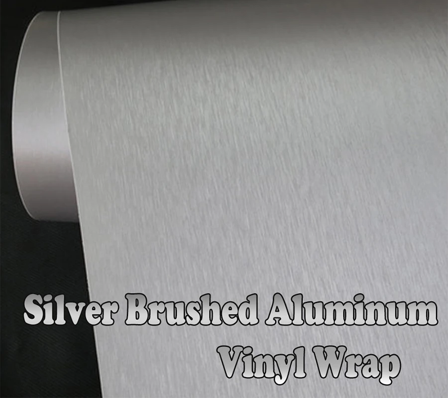 Brushed Aluminum Vinyl Wrapnull