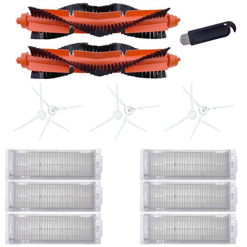 

Боковая щетка, основная щетка, фильтр НЕРА Для Xiaomi Mijia STYJ02YM Mi Mop Pro для Conga 3490, для Viomi V2 PRO V3 SE V-RVCLM21B