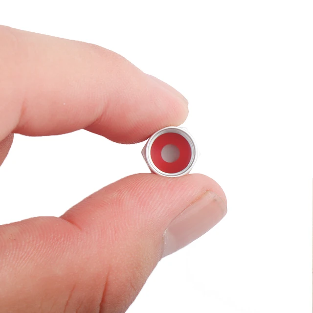 Tappi Valvole Pneumatici Alfa Romeo - Confezione Da 4, Per Giulietta, Giulia, Stelvio E Mito - Foto 8