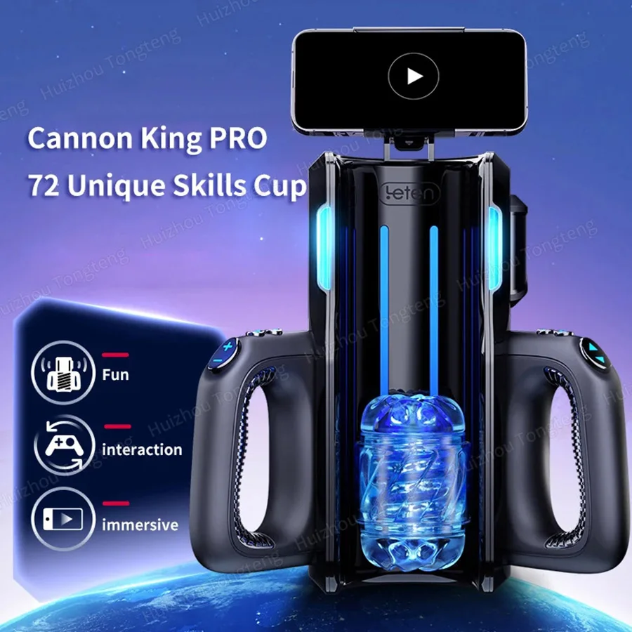 HeartCaptor Electric Male Masturbator Cup Automatic Telescopic Thrusting Handsfree Adult Toy - Details 47