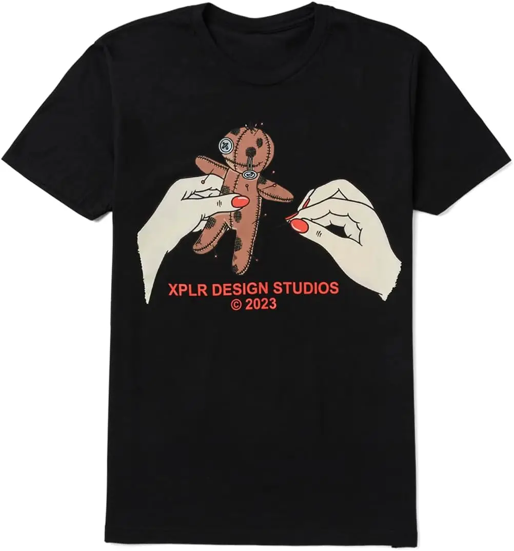

Модная футболка DGSGSWTT XPLR Voodoo Merch с коротким рукавом, Повседневная футболка унисекс