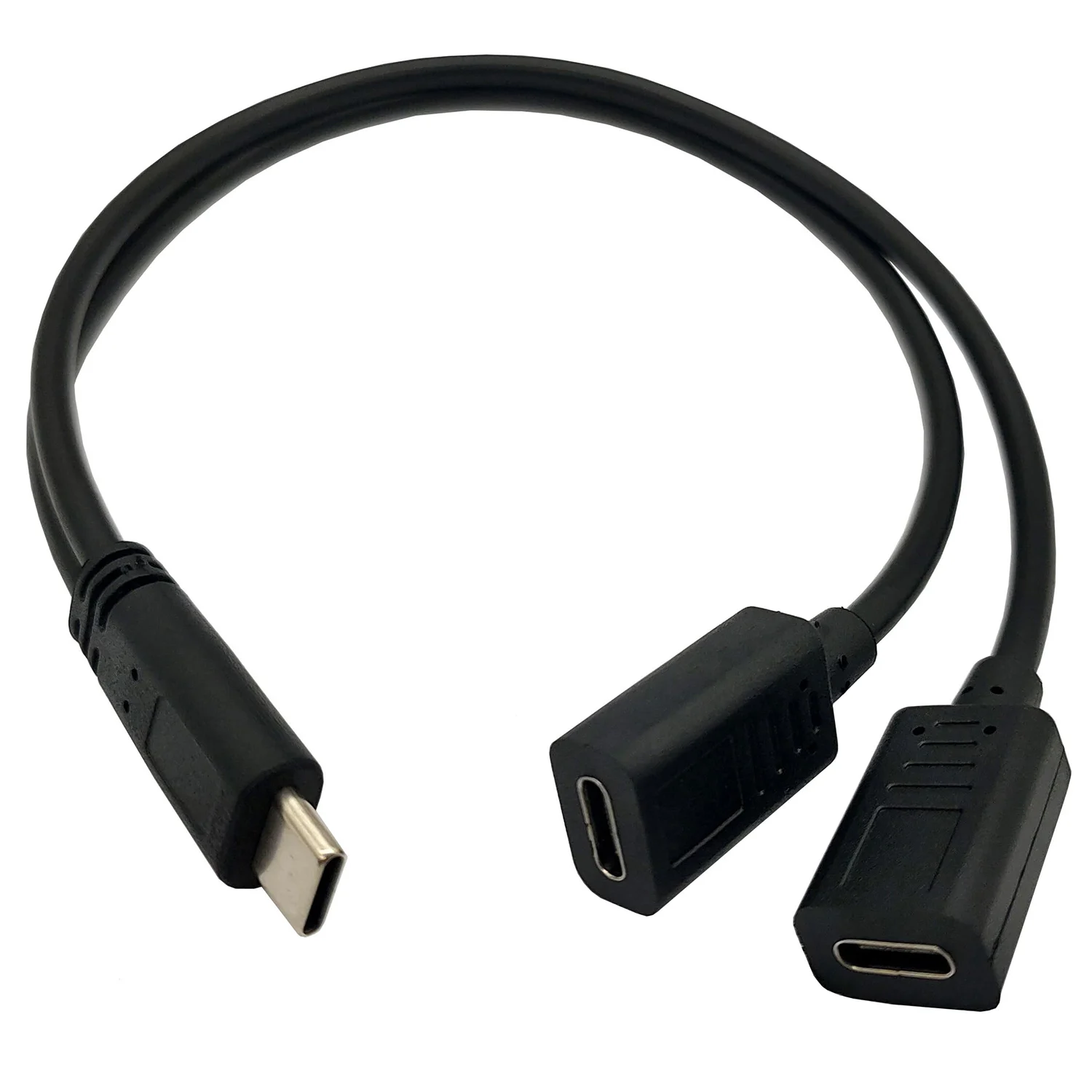 สายแยกชาร์จ USB-C 2 ช่อง ชาร์จได้พร้อมกัน