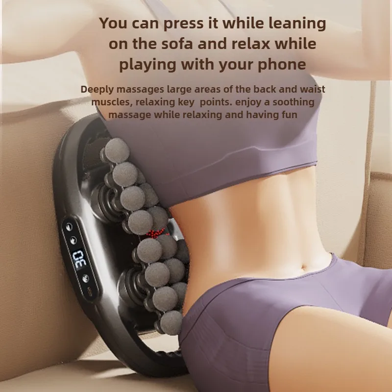 42 Head Fascia Gun Muscle Massager Back Cervical Vertebra Electric Massage Gun Multifunctional Large area Relaxation Waist