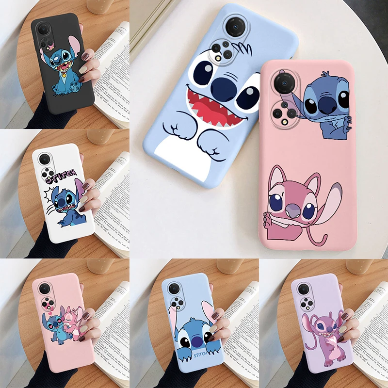 Custodia Per Honor X7 Cover Posteriore Cute Love Stitch Protect Soft Cover Silicone Cartoon Funda Per Honor X7Honorx7 X 7 Borse Paraurti Capa