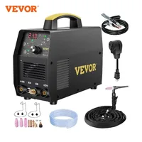 VEVOR 210A 3 in 1 TIG Welder AC 110/220V 3 in 1 Multifunctional HF TIG ARC Clean Welding Machine with USB Port/Pulse & Torch 1