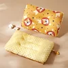 1PCS Newborn Bedding Neck Support Kids Pillow Head Baby Pillow Print Cotton Baby Beanie Pillow 1