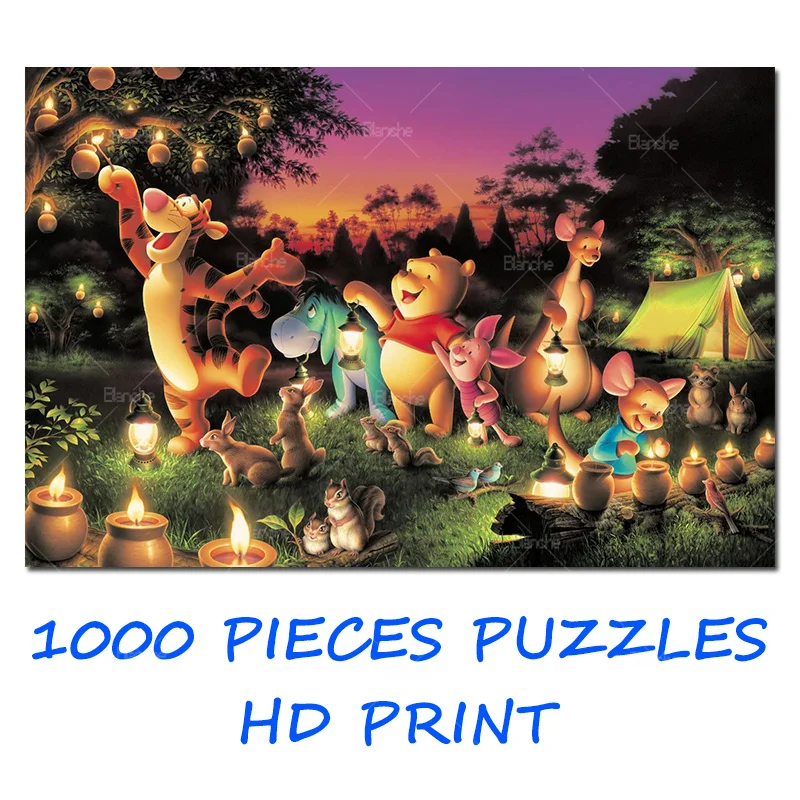 

Пазлы из мультфильма «Винни-Пух», 1000 шт.