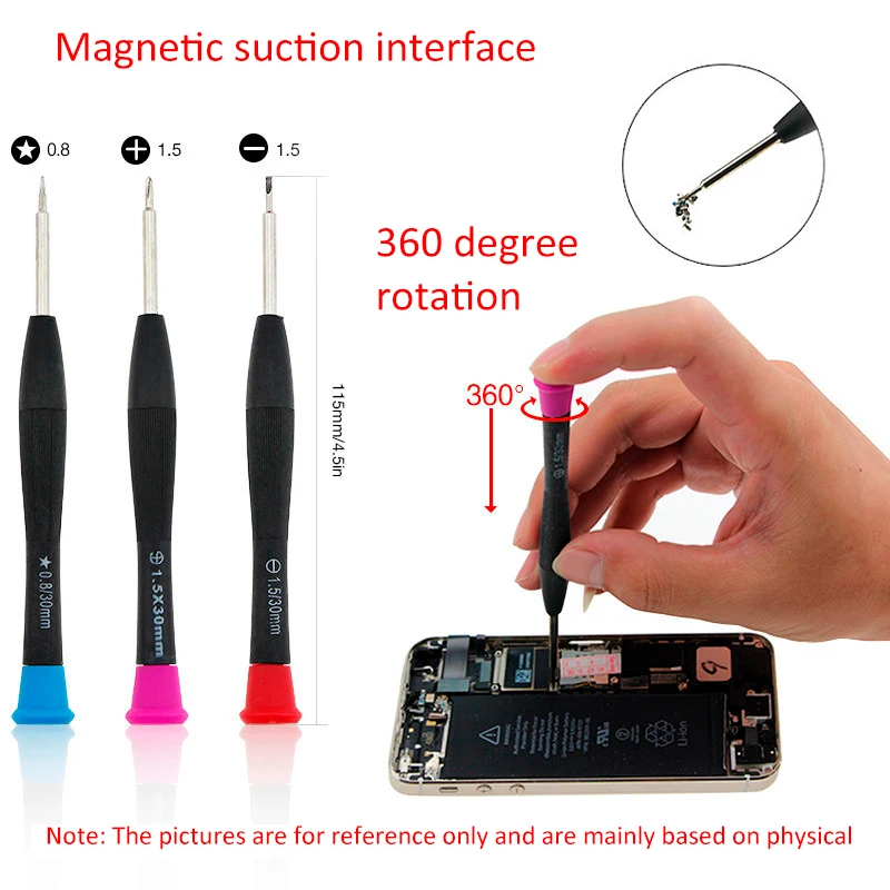 10-20PCS Strumento di riparazione del telefono Kit di cacciaviti per smontaggio schermo con barra di leva aperta per iPhone 11 Pro Max 8 Plus Strumenti di smontaggio manuale - Image 2