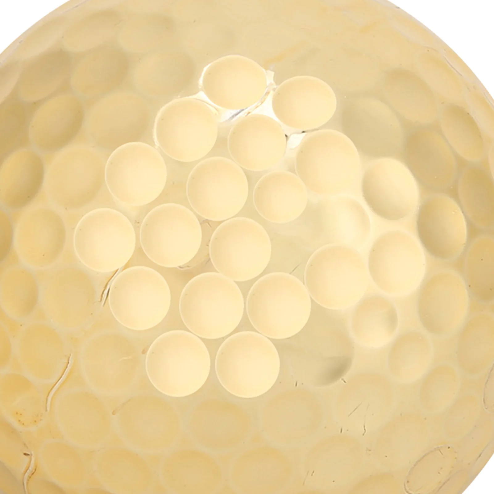 Golf Balls 4Pcs Portable Double Layer Gold Plating Accessory