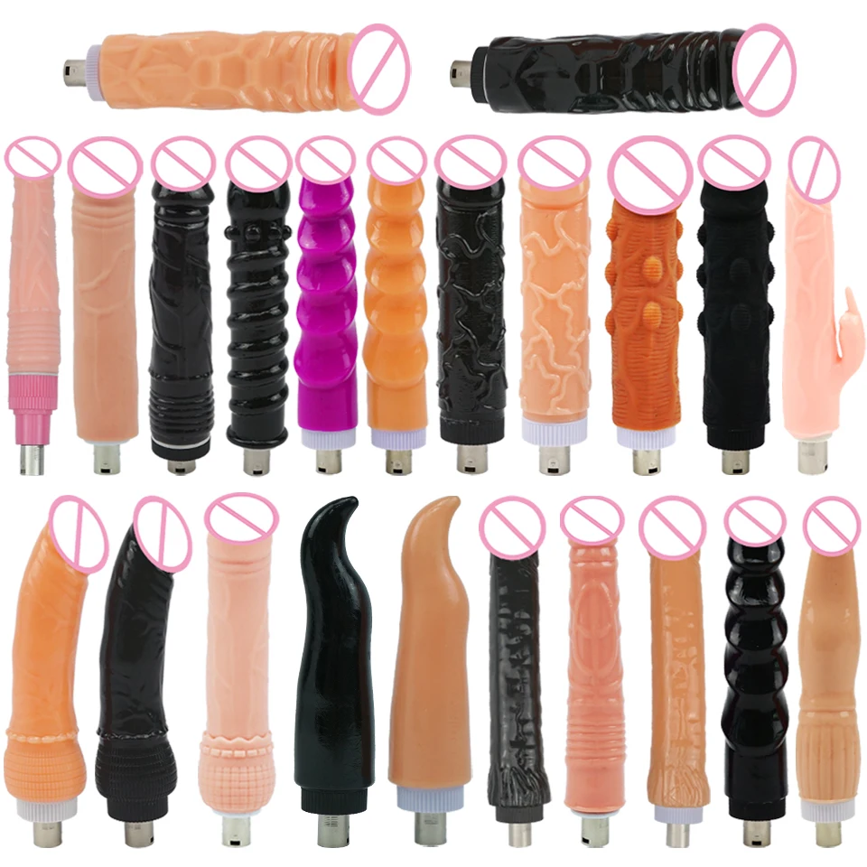 Automatic Telescopic Sex Machine 3XLR Dildos Attachments Soft Simulation Penis Sex Toys for Women G Spot Play Toys for Adult
