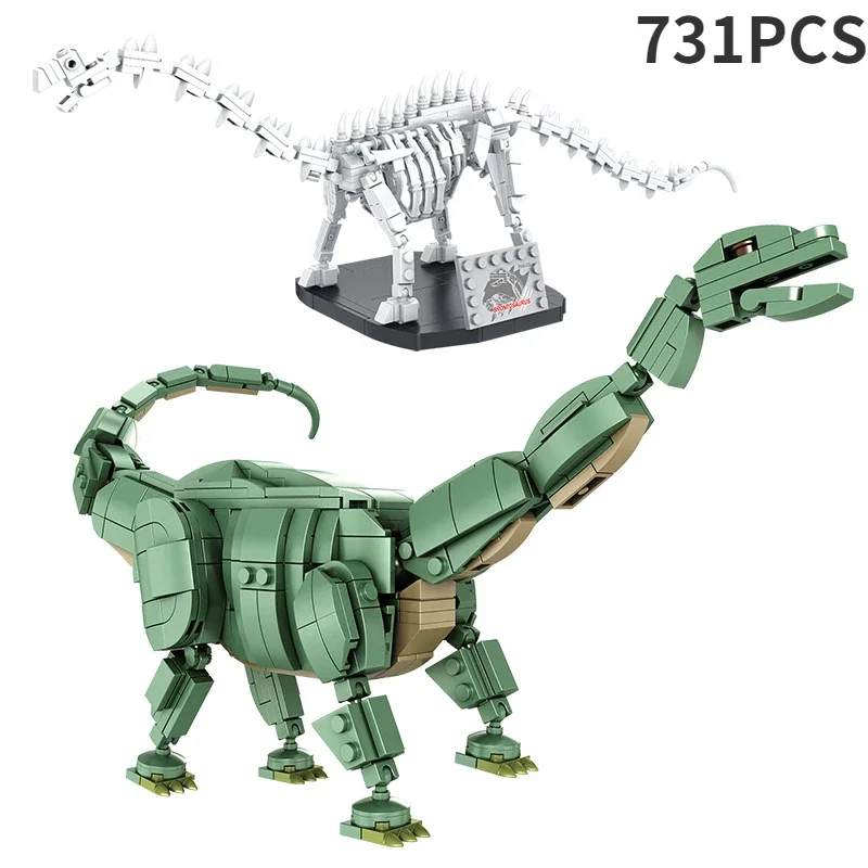 

Creative Dinosaur Building Blocks Toys Jurass IDEAS Park Tyrannosaurus Rex Dino World Stegosaurus DIY Bricks Sets Toy for Kids