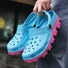 Men Clogs Sandals Outdoor Casual Shoes EVA Lightweight Slippers Summer Sandalias Platform Hombre Women Beach Large Big Size 50 5