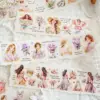 200cm/roll Waterproof PET Tape Literary Girl Daily Life Scene Hand Tent Card Mug Collage Material DIY Greeting Card Decoration 2