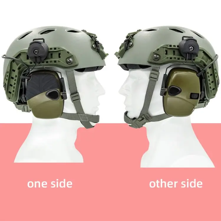 Casque électronique Protection Auditive Casque électronique IDOGEAR Sans Pile - Pour Paintball, Chasse, Bouchons D'oreille Amplifiants Casque Tactique Militaire