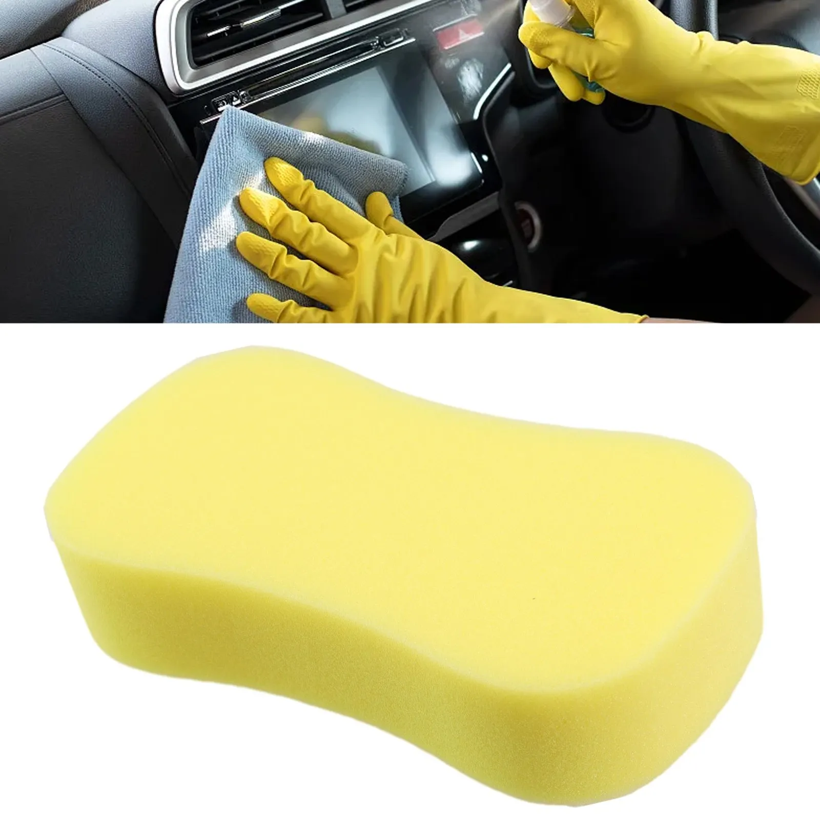 

1PC Car Washing Sponge Block Van Car Care Van Caravan Washing Dirt Home Kitchen Cleaning 22*11*5CM Car Cleaning Accessories