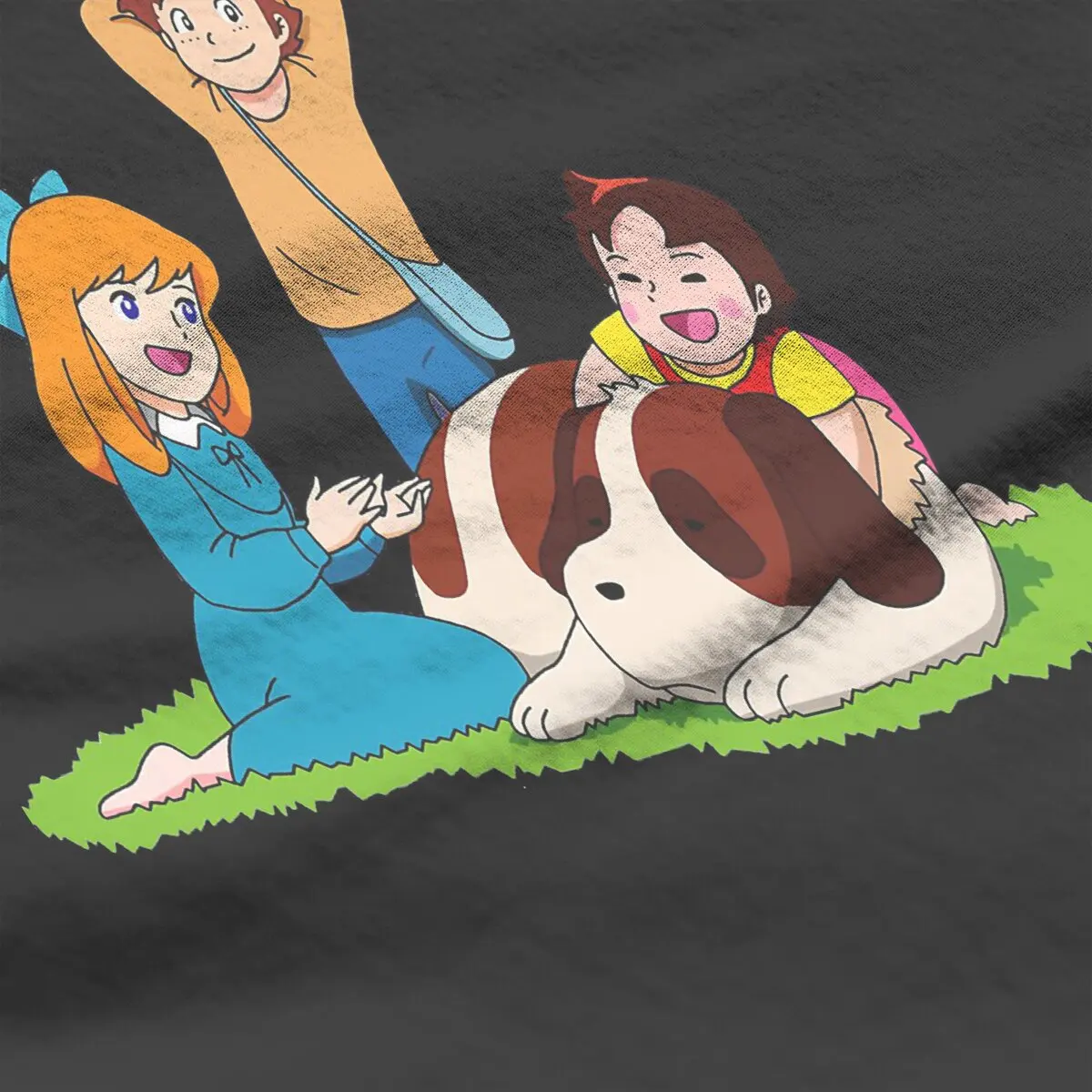 Personaggi magliette da donna Heidi estetica Vintage