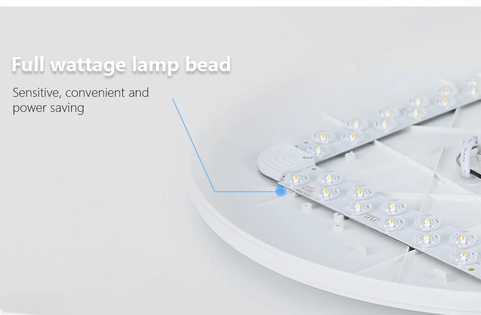 Moderne Deckenleuchten 50W 80W Staub- und Feuchtigkeitsbeständige Intelligente LED-Deckenlampen Fernbedienung APP Wohnzimmer Schlafzimmer Badezimmer – Detail 19
