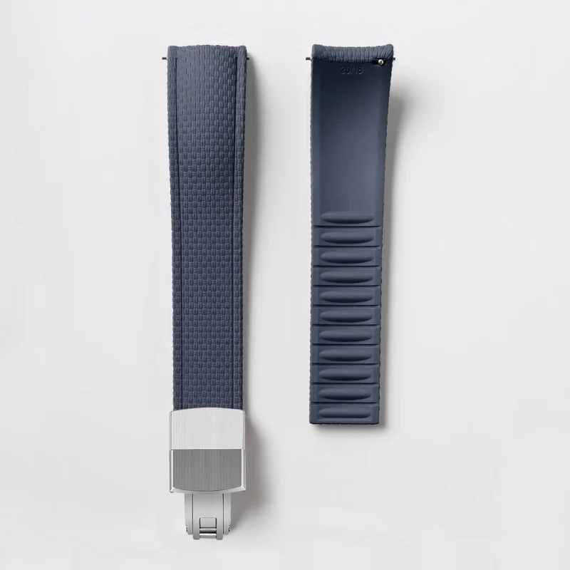 Premium FKM Rubber Quick Release Waterproof Watch Strap, Sport Edition