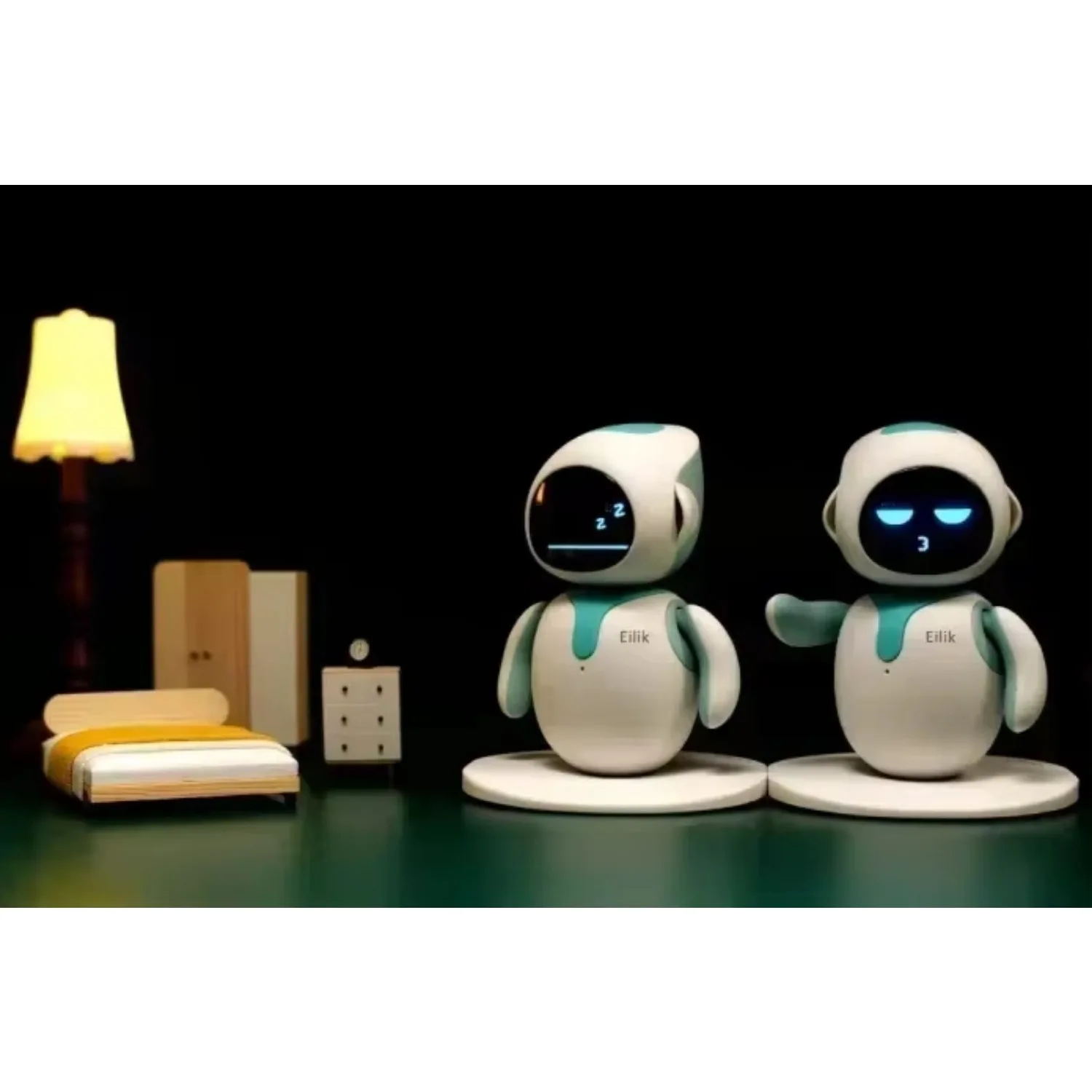 Smart Robot Toy 100% original Eilik-A little Companion Bot with Endless Fun Smart Robot Toy(( food, cloth, ect optional for different cost))