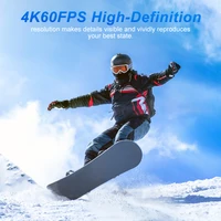 Ourlife 4K60FPS Action Camera 2.0 Touch IPS Screen 24MP Wi-Fi 170D EIS 30M Waterproof Helmet Webcam 4X Zoom Optional 6 Filters - Image 2