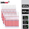 20mm White 50pcs