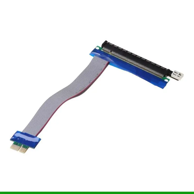 Express 1x  16x 확장 라이저 PCI-E 1x-1용 U55C 유연한 플랫 케이블 PCIe PCI