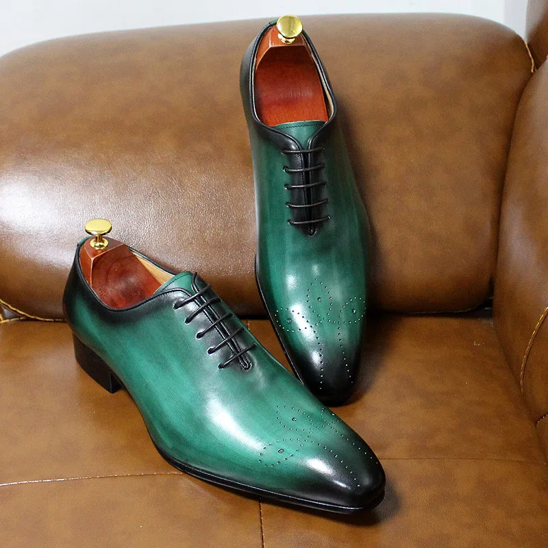 Big Size 6-13 Mens Oxford Leather Shoes 