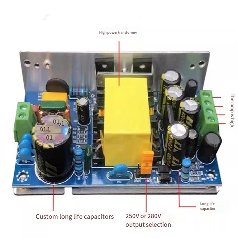 Tubo Pré-amplificador Interruptor Alimentação Válvula Amplificador Transformador Alta Potência Baixa Ondulação com Tampa Escudo Durável Fino Acabamento - Image 2