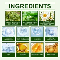 Crème corporelle au collagène raffermissante, réparatrice, hydratante, éclaircissante, à base de peptides, pour le soin de la peau, favorisant l'élasticité et la nutrition 5