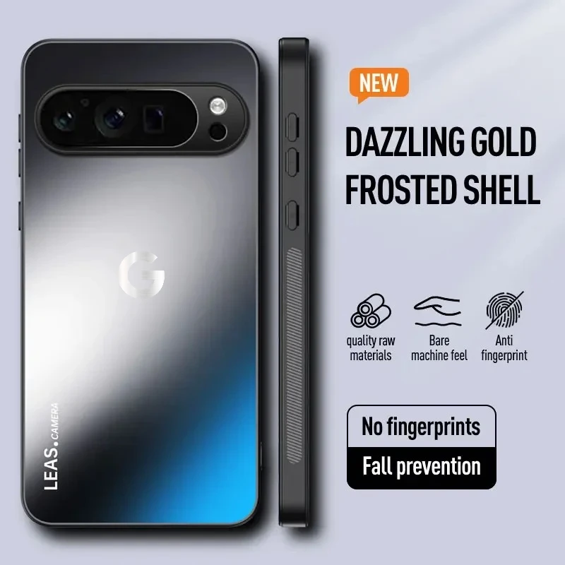 Luxury Frosted Anti-Fingerprint Shockproof Phone Case with Full-Pack Protection