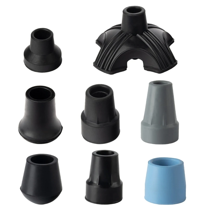 

yunyun Hiking Protectors Cover Cane Tip Protect Pad End Cane Replaceable Tip Caps