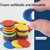 Soft Bullet Toy Gun Children's Flying Gun Toy Safety EVA Soft Bullet Foam Disc Launcher Gun Parent-Child Interaction Games Toys 5