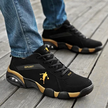 أحذية رياضية رجالية جديدة حذاء رجالي في الهواء الطلق الرجال حذاء كاجوال تنفس تنس أحذية رياضية فاخرة المشي على الطرق الوعرة أحذية Zapatillas Hombre 2