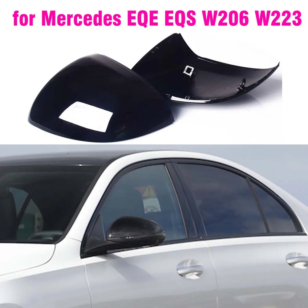 Rearview Side Wing Mirror Caps Cover Carbon Fibre for MercedesBenz CClass C W206 X206 S W223