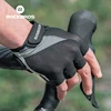 ROCKBROS Half Finger Bike Gloves MTB Road Spring Summer Breathable Shorts Bicycle Gloves Men Women Gel Padded Cycling Gloves 3