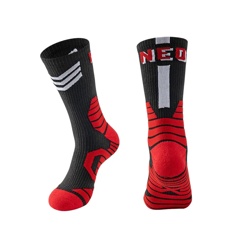 

Basketball Socks Adult Mid-tube Thickened Towel Bottoming Football Socks Men's Running Men's and Women's Sports Socks Cotton