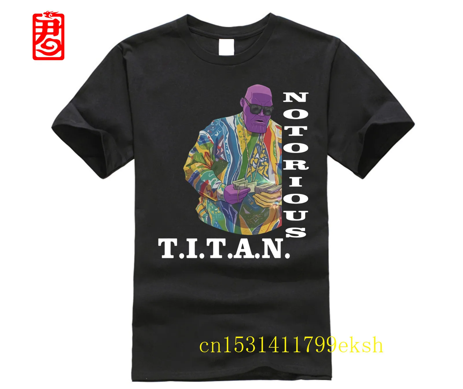 Thanos Biggie Smalls Notorious Titan Shirt