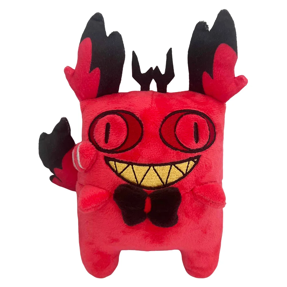 Alastor Cursed Cat Lucifer Hazzbin Cosplay Hotel Fantasy Adam Vox Angel Cartoon Dust Mascot Soft Stuffed Dolls Birthday Xma Gift