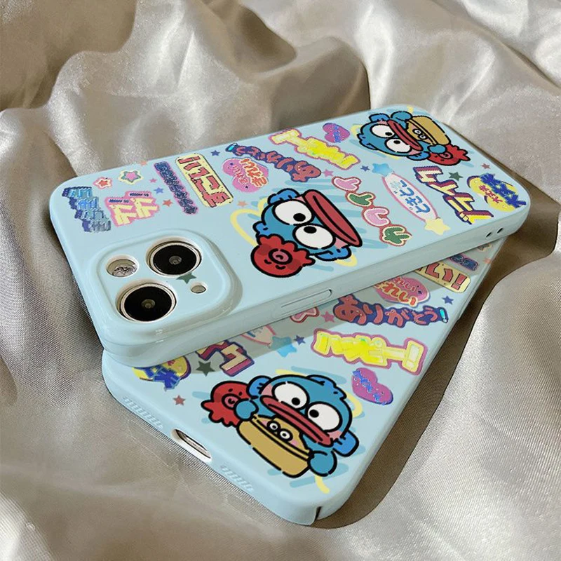 

Sanrio Hangyodon Kawaii Anime Anti-Fall Phone Case Soft Shell Cute Sweet Cartoon Samsung Mobile Phone Case Lovely Gifts Girls