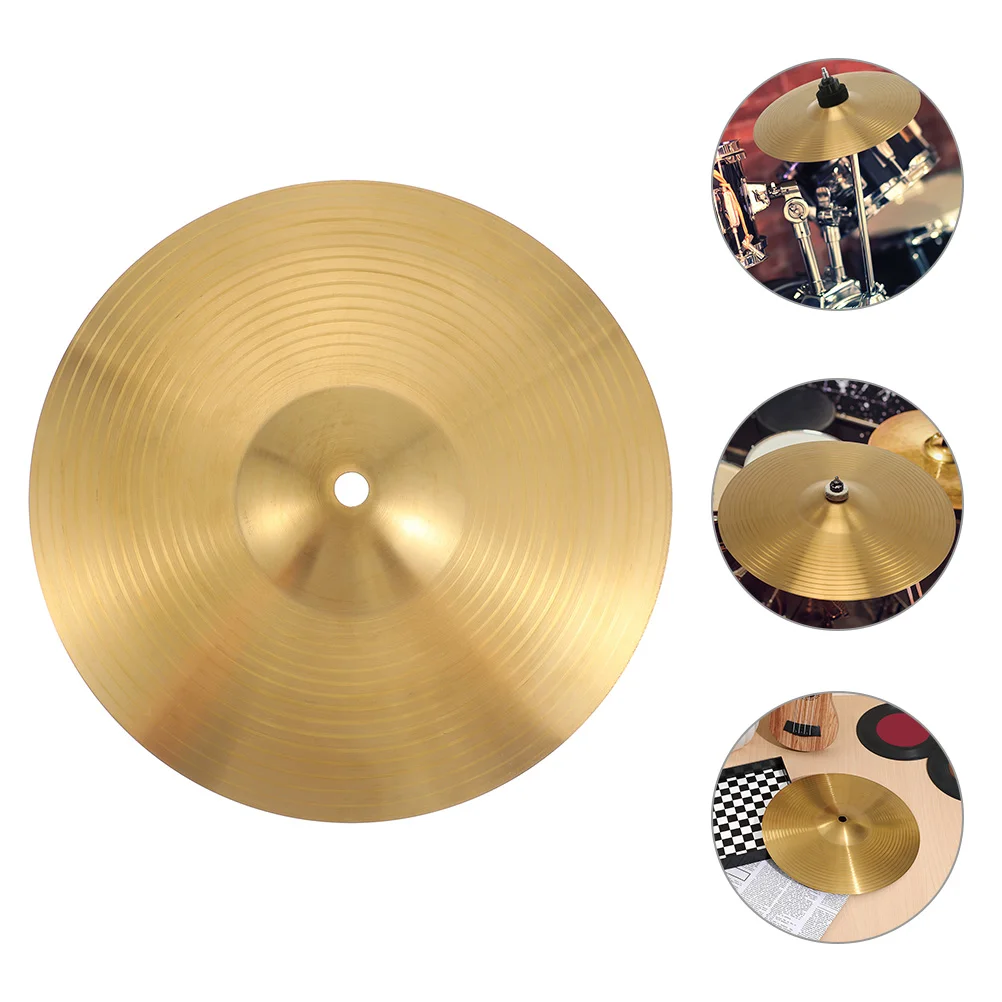 6 Inch Brass Cymbals For Drum Set Jazz Crash Musical Instrument Replacement Kit Gong Drum Accessories Percussion Sound Metal