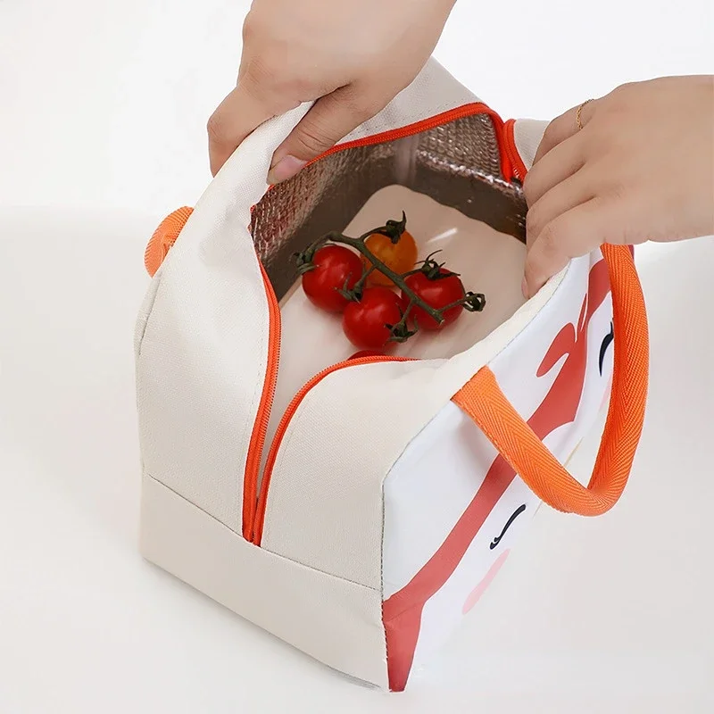 Waterproof Insulated Lunch Bags Women's Kids Tote Thermal Lunch Box Cooler Bags for Outdoor Picnic Foods Storage Container lunch bag,bento bag,cooler bag