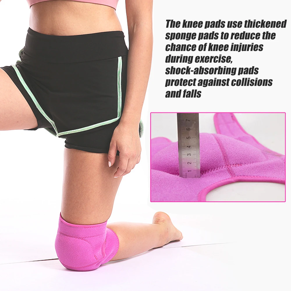 Sports Knee Brace Soft Knee Pads Compression Sleeve 1 PCS for Dance Volleyball Basketball Running Football Jogging Cycling