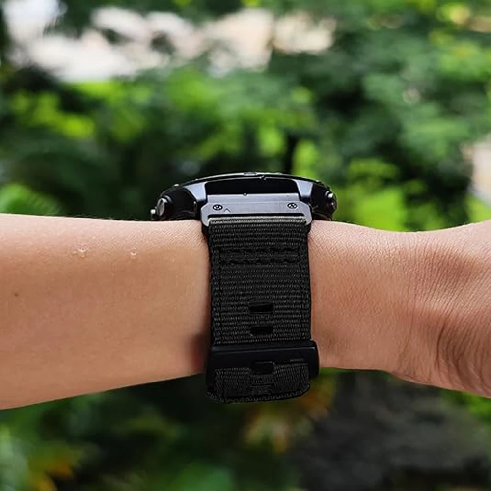 Versatile QuickFit Nylon Loop Strap - 22mm/26mm Braided Watchband