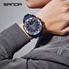 SANDA Men Military Watches Big Spider Dial Sport Watch LED Digital Waterproof Watch Men Multifunction Dual Display Clock Relogio 5