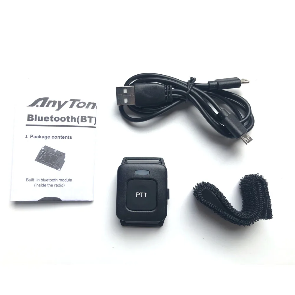 Bluetooth-PTT BP-02 for AT-D878UV Plus AT-D578Pro GPS APRS DMR Two Way Radio Wir