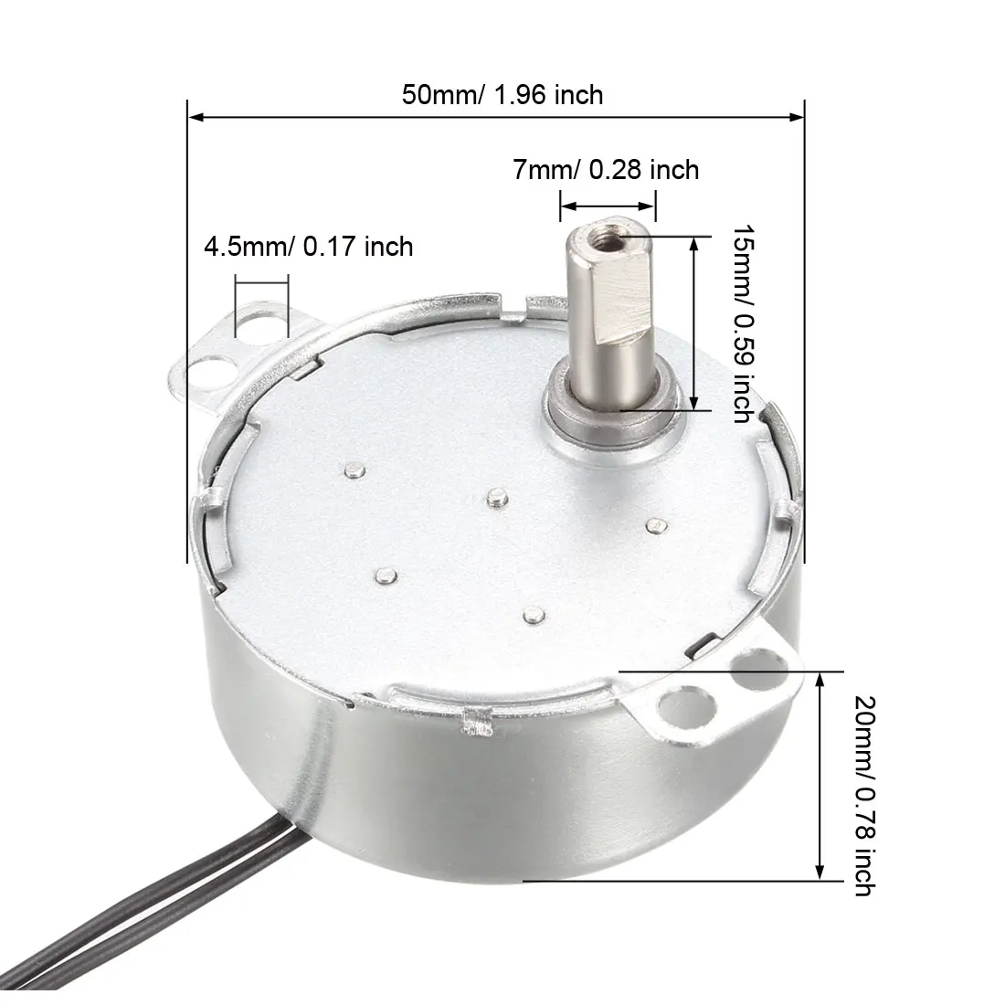 AC 220-240V 50/60Hz 영구 자석 동기 모터 4W 5-6RPM 턴테이블 전기 모터 팬 모터 전자 레인지 부품