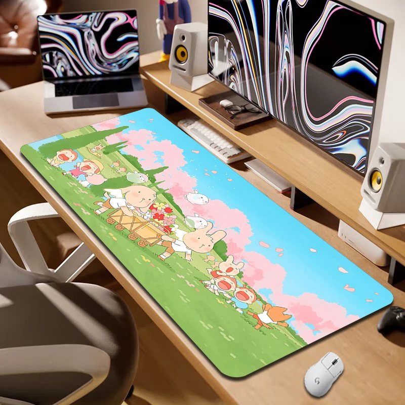 

Computer Large Anime Mouse Pad 900x400 Gaming Mousepad Speed Gamer Mouse Mat Gaming Accessories Desk Mat Kawaii Cute Mouse Pad